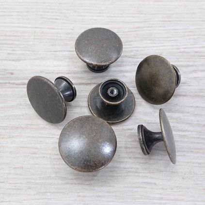 Nábytkový úchyt bronz 3 cm
