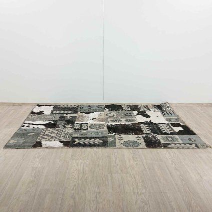 Koberec Square Mix It Black 170x240cm Kare Design