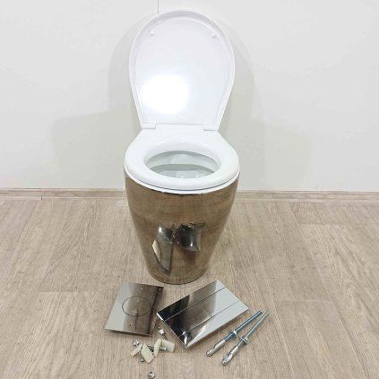 WC Oli s prkénkem soft close