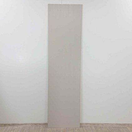 Světle šedá masivní deska 58x215 cm