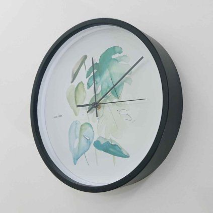 Nástěnné hodiny Monstera, o 26 cm Karlsson