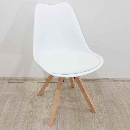 Bílá jídelní židle Gina Bonami Essentials