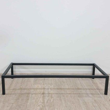 Černé kovové podnoží 40x90 cm