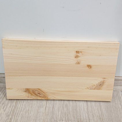 Dřevěná deska borovice 35x20 cm
