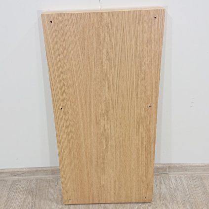 Bílá deska DTD 34x70 cm