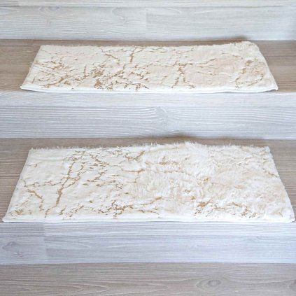 Nášlapy na schody v sadě 16 ks 20x65 cm Simli Altin Vitaus