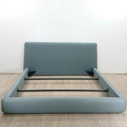 Dvoulůžková čalouněná postel Martina 180 x 200 cm Kave Home