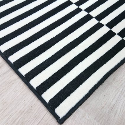Černo-bílý koberec Gloria 120x170 cm Hanse Home