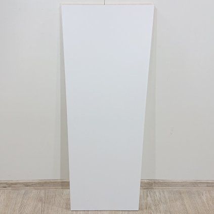 Bílá deska DTD 91,4×32×1,8 cm