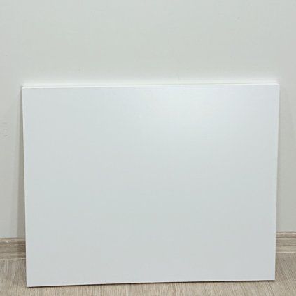 Bílá deska DTD 60,4×48,3×2,3 cm