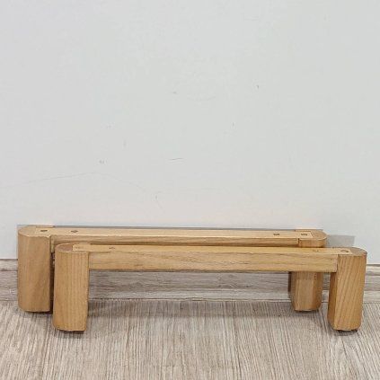 Dřevěné podnoží 39,5 cm set 2 ks
