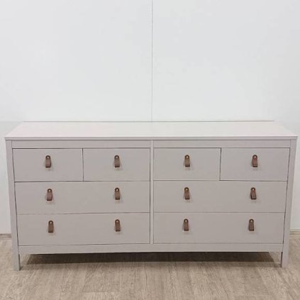 Šedobéžová komoda 159 cm Madrid Tvilum
