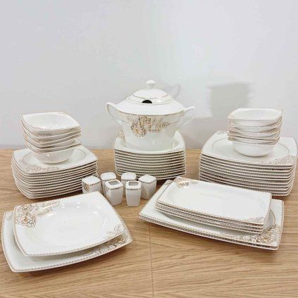 59dílná sada porcelánového nádobí Kutahya Oldies