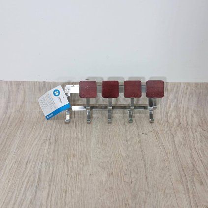 Nástěnný držák na klíče s přihrádkou na dopisy iDesign Fombu