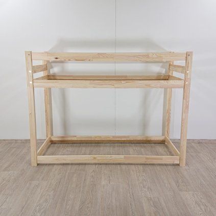 Domečková palanda z borovicového dřeva Adeko Mila DMP, 80 x 180 cm