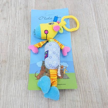 Plyšová hračka pro psa – koník s rolničkou O´lala pets