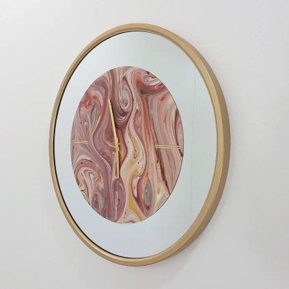 Nástěnné hodiny Mauro Ferretti Mirror, o 60 cm