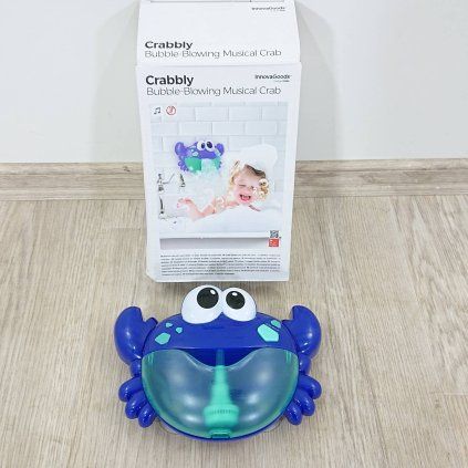Hrací krab s mýdlovými bublinami do vany InnovaGoods
