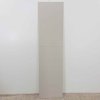 Světle šedá masivní nábytková dvířka levá 47x186 cm