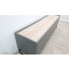 Tmavě šedý lakovaný TV stolek Helene 180 x 40 cm Windsor & Co_2