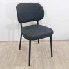 Tmavě šedá jídelní židle Fowler Unique Furniture