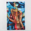 Obraz na plátně Lady in Red 50x70 cm Vavien Artwork