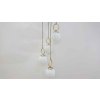 Zlaté závěsné svítidlo Morino Opviq lights_2