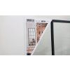 Černé nástěnné zrcadlo 60x150 cm Loft William Styler_4