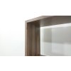 Hnědá knihovna New 160 cm_3