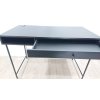 Černý pracovní stůl Pensacloa Unique Furniture_2