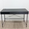 Černý pracovní stůl Pensacloa Unique Furniture