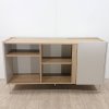 Komoda krémová / dub 150 cm Lucile Marckeric
