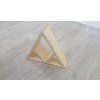 Dřevěná nástěnná police Simple Triangle_2