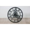 Černé nástěnné hodiny Davin Clock 1