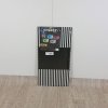 Sada 2 černých úložných krabic Compactor Stripes