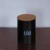 Plechová dóza na kávu Black