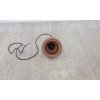 Závěsné svítidlo v černo-měděné barvě Opviq lights Yildo, 17 cm2