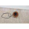 Závěsné svítidlo v černo-měděné barvě Opviq lights Yildo, o 17 cm2