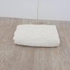 Krémový lehký bavlněný přehoz přes postel na jednolůžko Caleidoscope, 160 x 235 cm