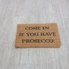 Rohožka z přírodního kokosového vlákna Artsy Doormats Prosecco, 40 x 60 cm