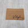 Rohožka z přírodního kokosového vlákna Artsy Doormats Vítejte, 40 x 60 cm
