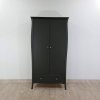Černohnědá dvoudvéřová šatní skříň Steens Baroque