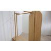Předsíňová stěna z dubového dřeva se zrcadlem Woodman Tripod_5