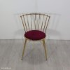 Červená židle Mauro Ferretti Glam Backy 2