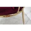 Červená židle Mauro Ferretti Glam Backy 4