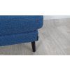Modrý taburet Mazzini Sofas Elena 1
