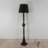 Černá stojací lampa Mauro Ferretti