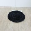 Koupelnová předložka Round Black, ? 90 cm