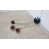 Závěsné svítidlo v černo-měděné barvě pro 3 žárovky Opviq lights Yildo_2