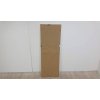 Bílé nástěnné zrcadlo v dekorativním rámu 51x141 cm - LUNEL_2